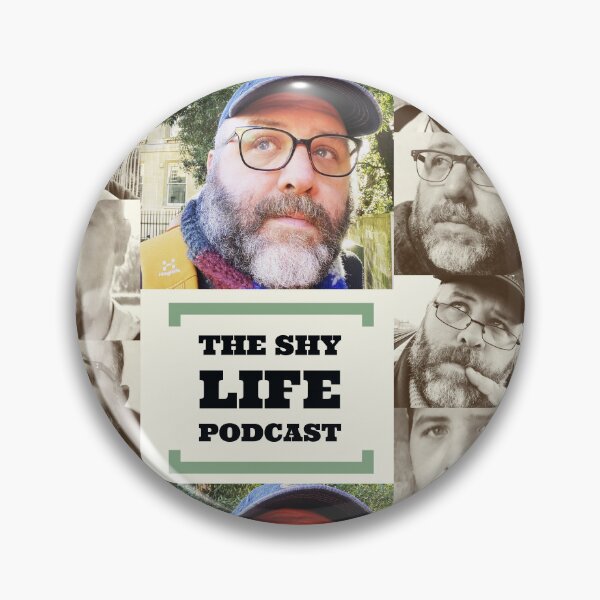 Item preview, THE SHY LIFE PODCAST 2020 LOGO designed and sold by snowman1973.