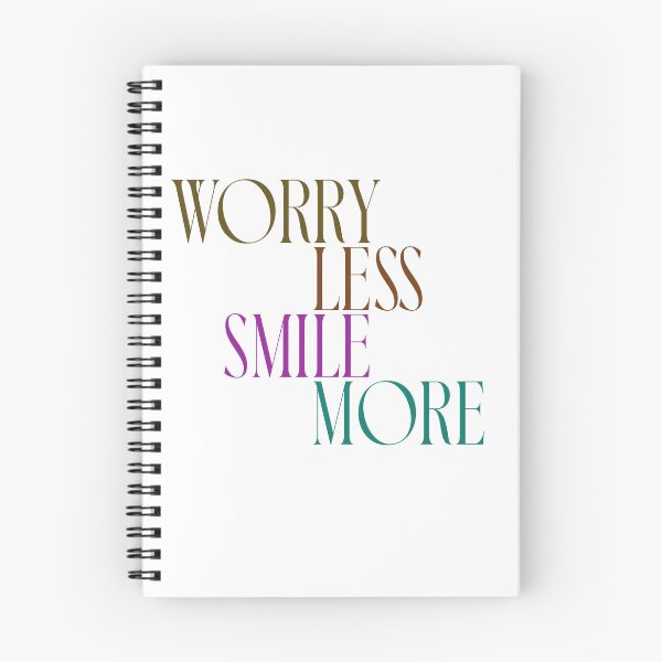 Item preview, Worry less smile more designed and sold by Mungooss.