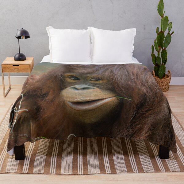 Item preview, Playful Young Orangutan designed and sold by rawshutterbug.