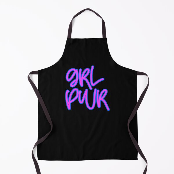 Item preview, GRL PWR Blue Outlined Purple Typography Girl Power Quote designed and sold by Cawaiico.