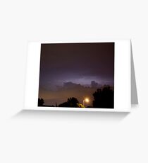 Fingers of god! Greeting Card