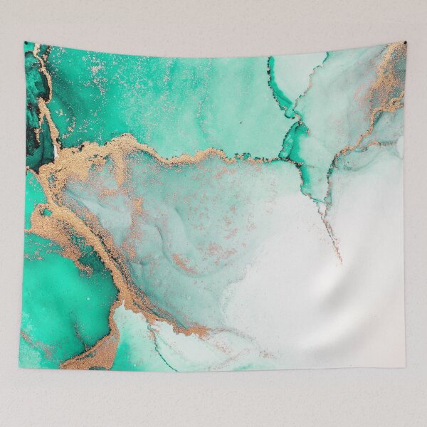 Item preview, Green Gold Marble designed and sold by SpilloDesign.
