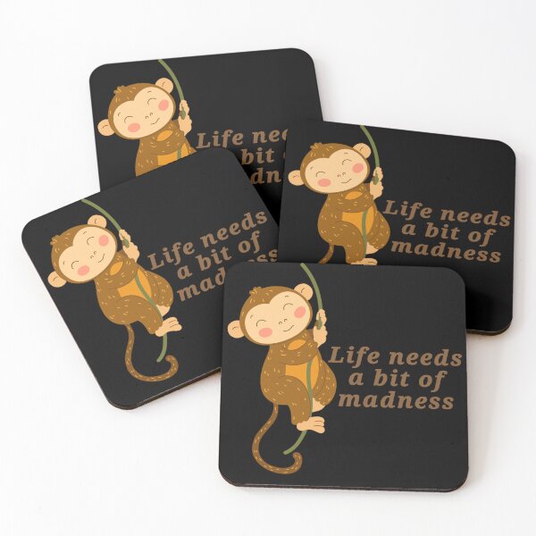 Item preview, Life needs a bit of madness designed and sold by We Grow.