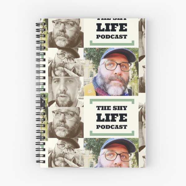 Item preview, THE SHY LIFE PODCAST 2020 LOGO designed and sold by snowman1973.