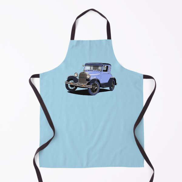 Item preview, Ford Model A vintage American car in blue designed and sold by Webazoot Industries - Car Art.