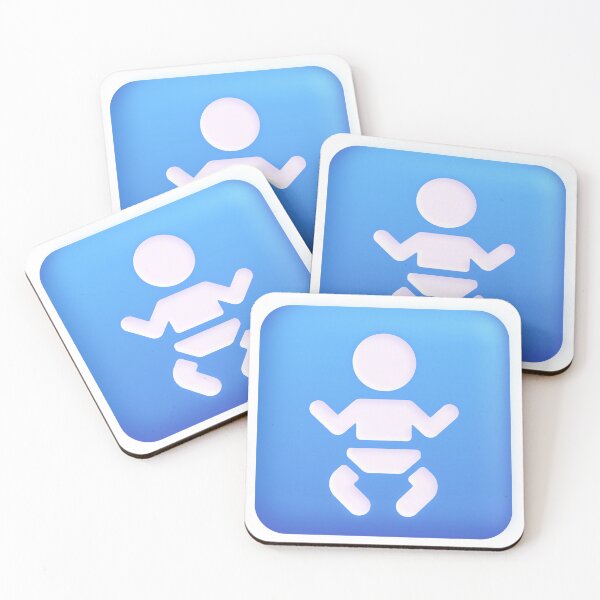 Item preview, Baby Icon Emoji - Big designed and sold by abroadDesigns.