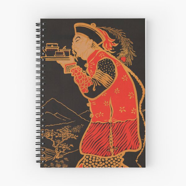 Item preview, THE CHINBARA Le Meilleur The Noir De Chine Tea Leaves 1899 France Art Poster designed and sold by retroposters.