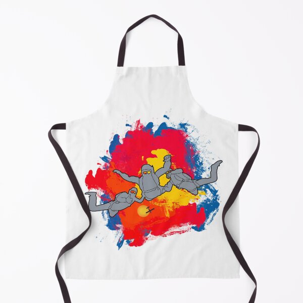 Item preview, 3 way skydive during sunset designed and sold by FatSlugDesigns.