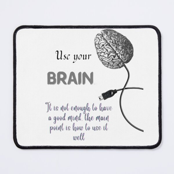 Item preview, Use your brain | brain design | designed and sold by Arteartz.