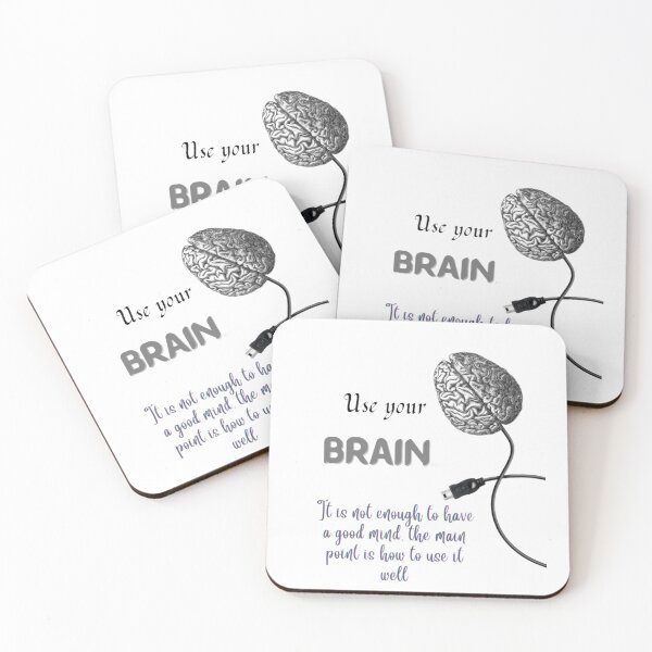 Item preview, Use your brain | brain design | designed and sold by Arteartz.