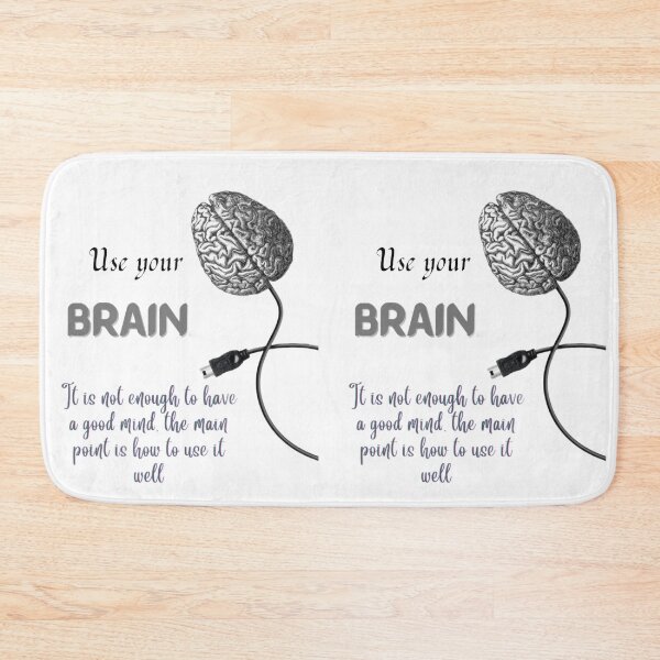 Item preview, Use your brain | brain design | designed and sold by Arteartz.