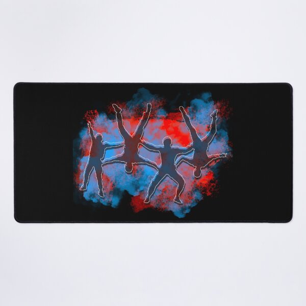 Item preview, 4 way freeflying design with blue and red clouds designed and sold by FatSlugDesigns.