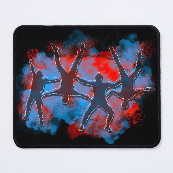Item preview, 4 way freeflying design with blue and red clouds designed and sold by FatSlugDesigns.