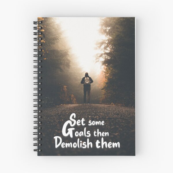 Item preview, Set Some Goals then Demolish them designed and sold by mprodart.