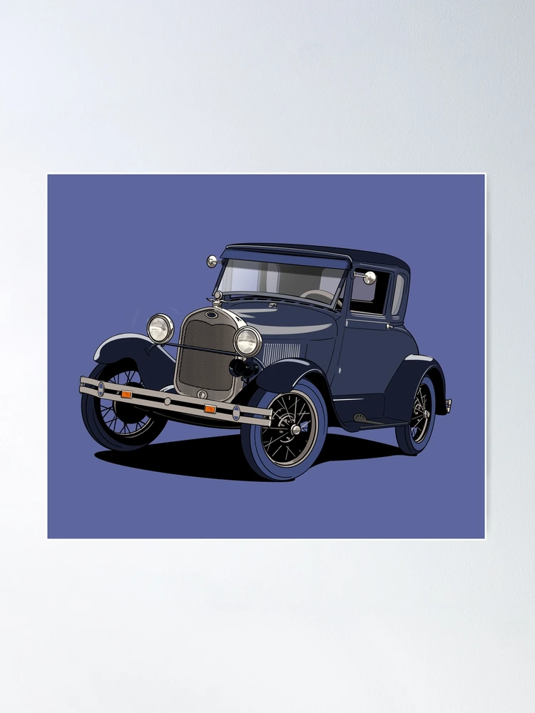 FORD　VintagePoster Vintage 1920s Ford Motor Car Advertisement Poster A3 Print