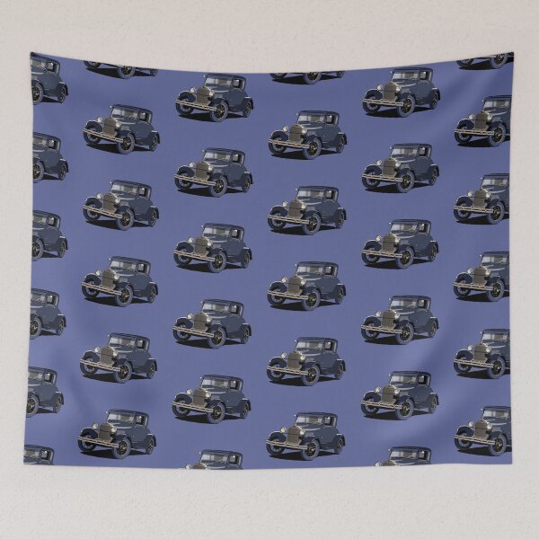 Item preview, Ford Model A Coupe in blue/black designed and sold by Webazoot Industries - Car Art.