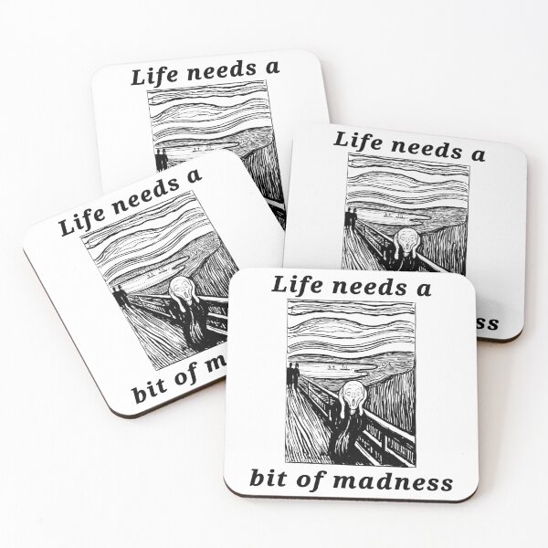 Item preview, Life needs a bit of madness designed and sold by We Grow.