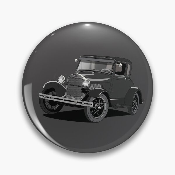 Item preview, Black Ford Model A Coupe Vintage Car designed and sold by Webazoot Industries - Car Art.