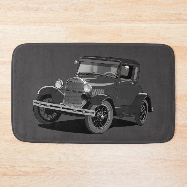 Item preview, Black Ford Model A Coupe Vintage Car designed and sold by Webazoot Industries - Car Art.