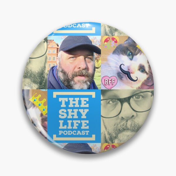 Item preview, THE SHY LIFE PODCAST 2021 LOGO designed and sold by snowman1973.
