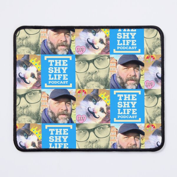 Item preview, THE SHY LIFE PODCAST 2021 LOGO designed and sold by snowman1973.