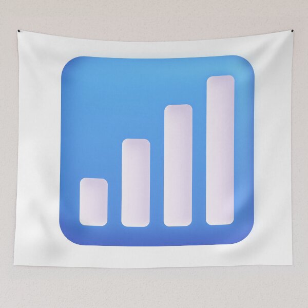Item preview, Signal Strength Icon Emoji - Large designed and sold by abroadDesigns.