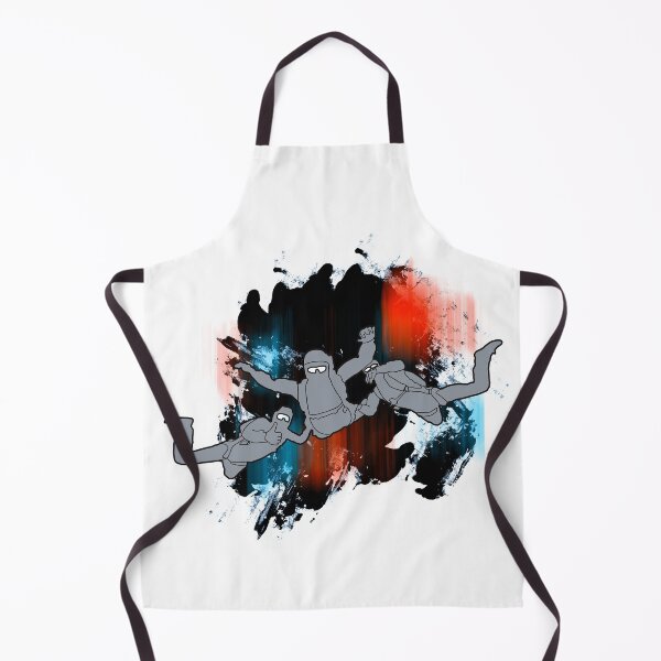 Item preview, 3 way skydive black background designed and sold by FatSlugDesigns.