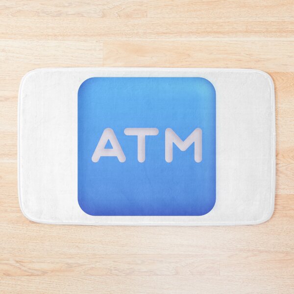 Item preview, ATM Icon Emoji - Big designed and sold by abroadDesigns.