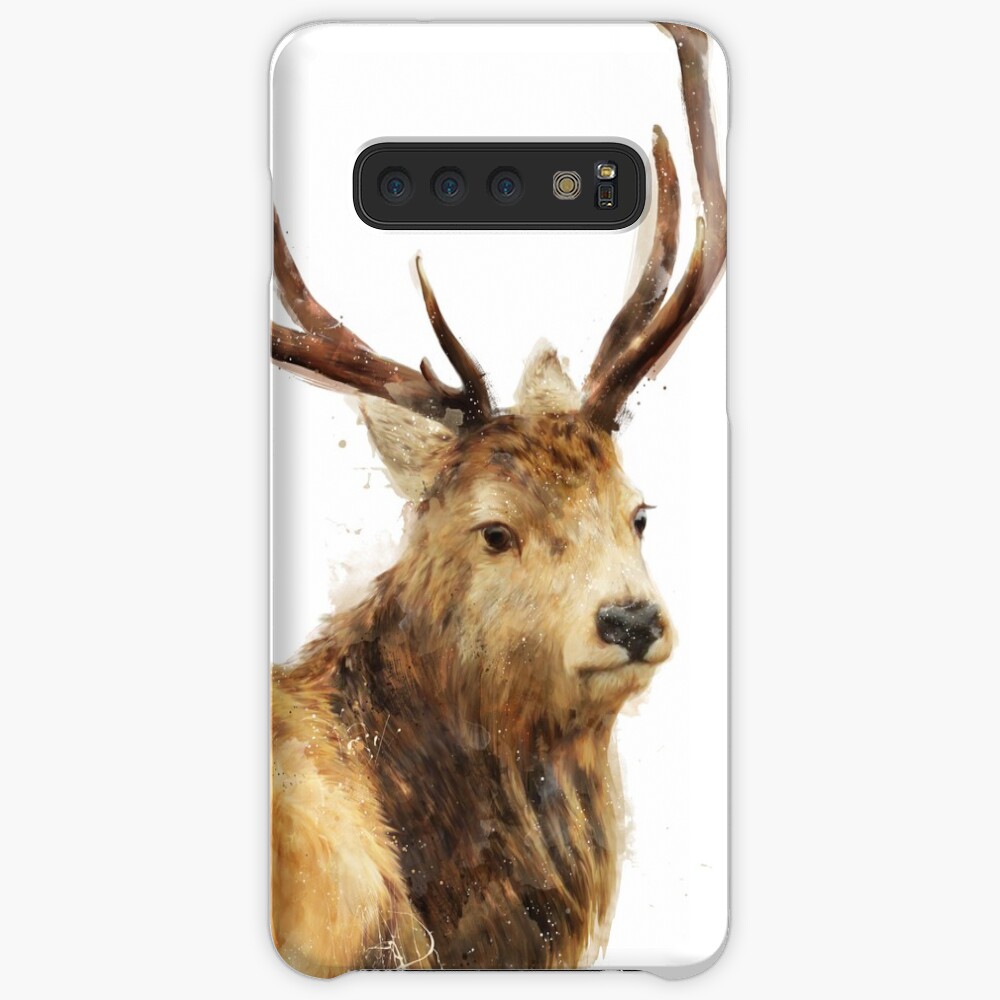 Winter Red Deer Case & Skin for Samsung Galaxy