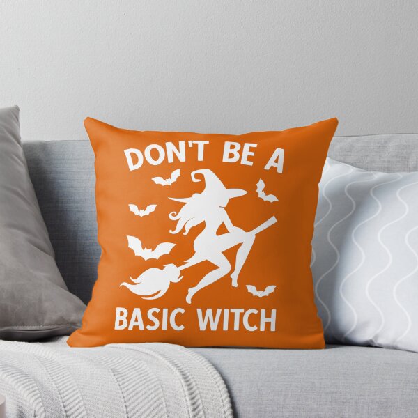 Item preview, Don't Be A Basic Witch. Halloween, Funny Halloween, Witch Quote designed and sold by DesignHouse07.