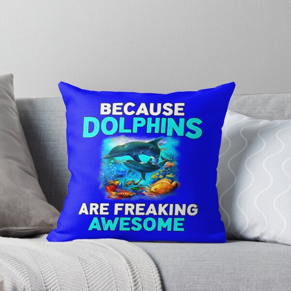 Item preview, Dolphin Design Because Dolphins Are Freaking Awesome designed and sold by fantasticdesign.