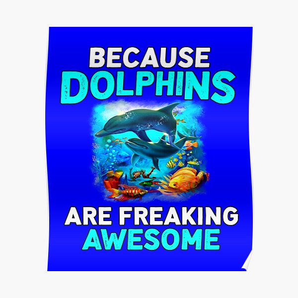 : Because Dolphins are Freaking Awesome Beach hat Mens