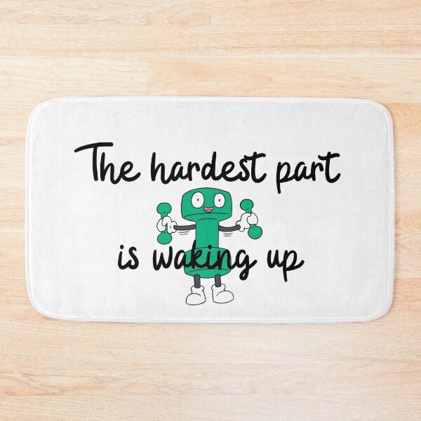 Item preview, The hardest part is waking up designed and sold by mankindvm.