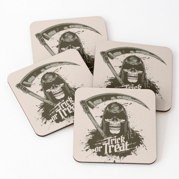 Item preview, Halloween Grim Reaper, Trick or Treat designed and sold by BurtWestonDesign.