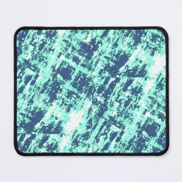 Item preview, Wintergreen turquoise blue abstraction  designed and sold by Grey Robinson.
