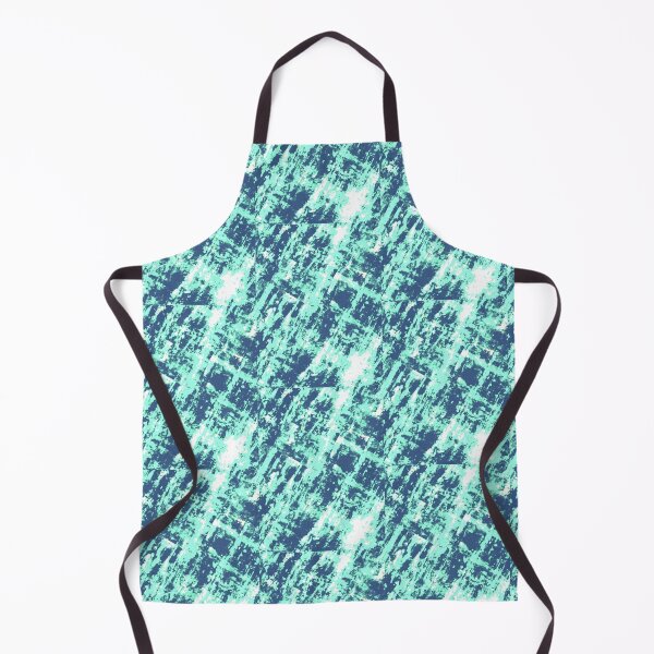 Item preview, Wintergreen turquoise blue abstraction designed and sold by Grey Robinson.