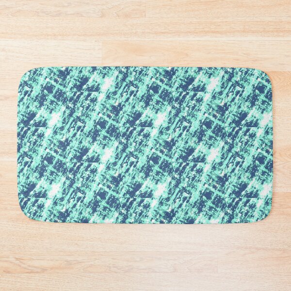 Item preview, Wintergreen turquoise blue abstraction  designed and sold by Grey Robinson.