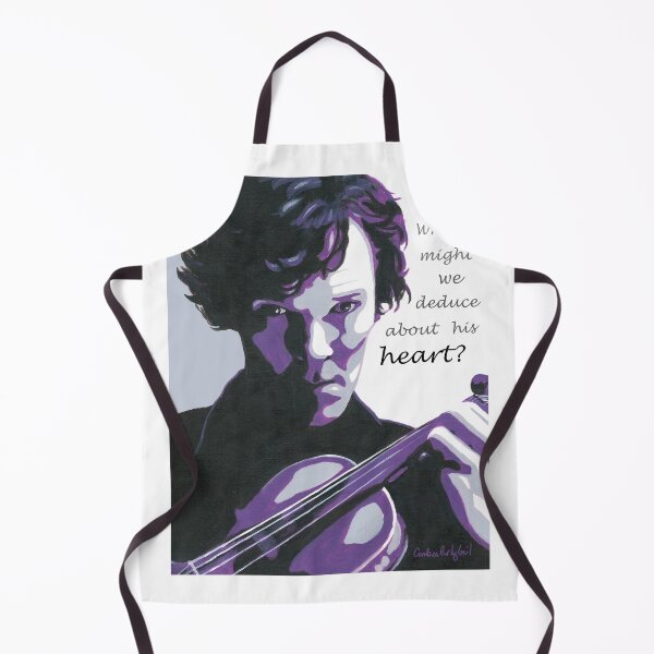 Item preview, Sherlock with violin designed and sold by CumberCurlyGirl.