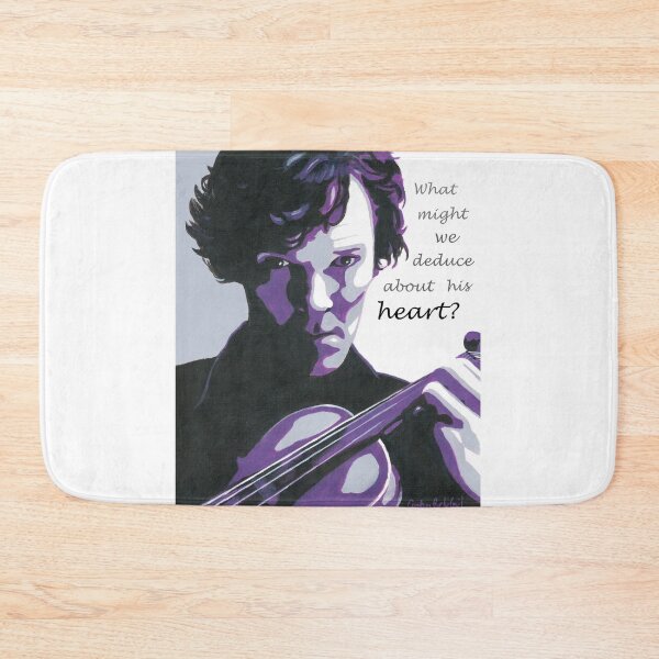 Item preview, Sherlock with violin designed and sold by CumberCurlyGirl.