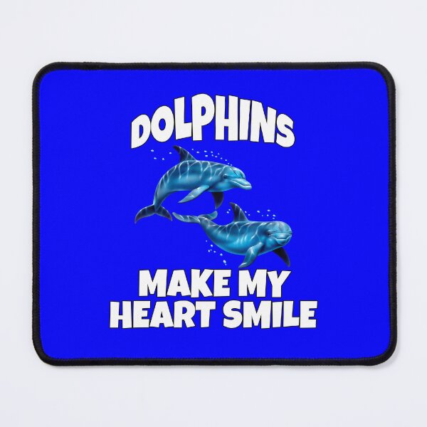 Item preview, Dolphin Design Dolphins Make My Heart Smile designed and sold by fantasticdesign.