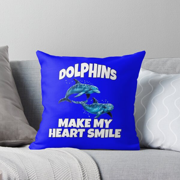 Item preview, Dolphin Design Dolphins Make My Heart Smile designed and sold by fantasticdesign.
