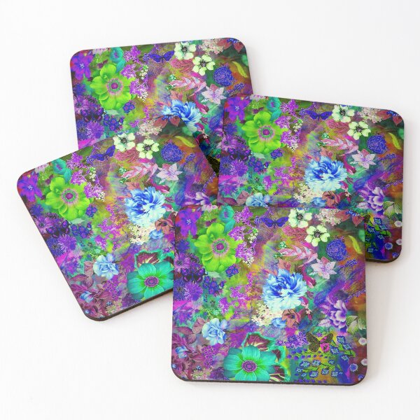 Item preview, Copy of BUTTERFLIES and FLOWERS : Colorful Beautiful Whimsical Print designed and sold by posterbobs.