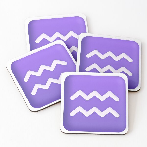 Item preview, Aquarius symbol emoji - big designed and sold by abroadDesigns.