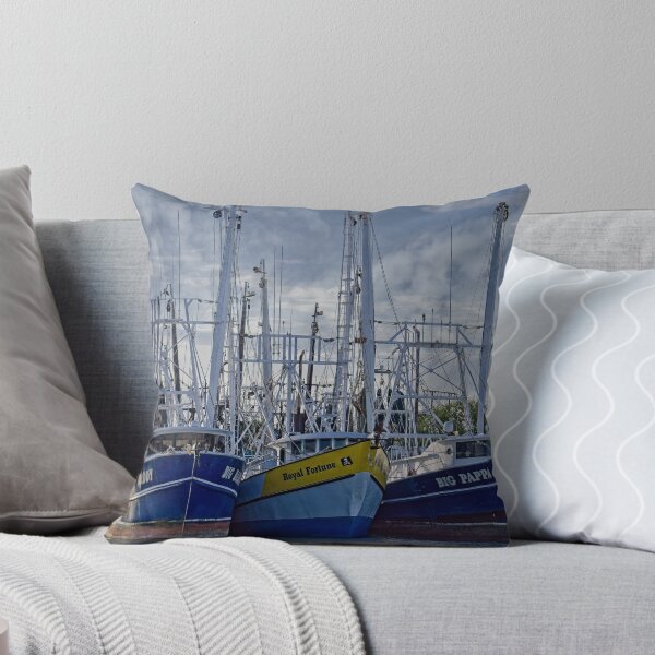 Item preview, Los barcos camaroneros designed and sold by John Kapusta.