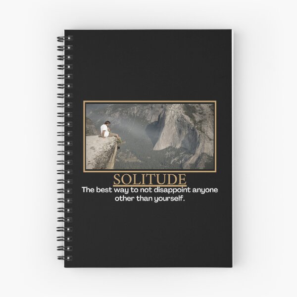 Item preview, Solitude- Demotivational Poster designed and sold by DesignsByDaddy.