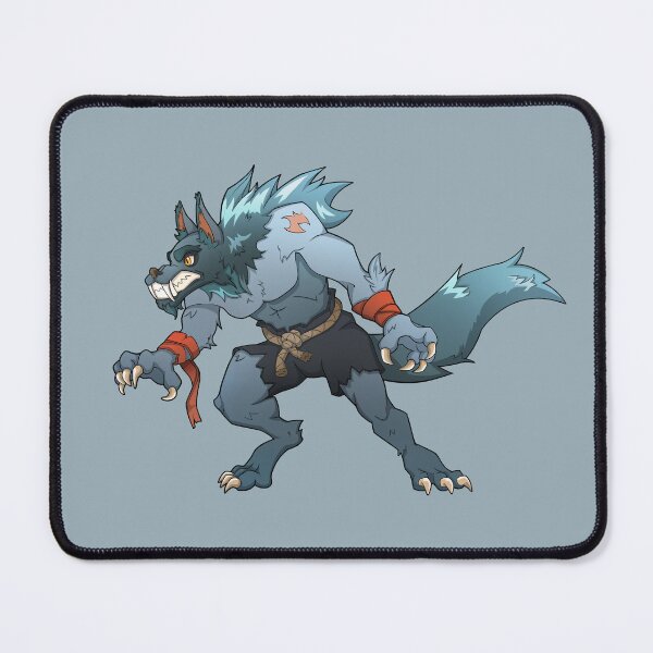 Item preview, Fierce Werewolf Growling Halloween Monster designed and sold by UnicornCornHorn.
