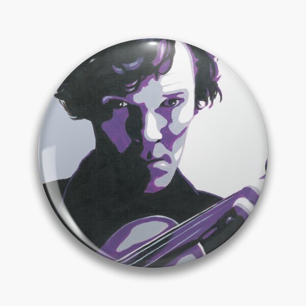 Item preview, Sherlock with violin #2 designed and sold by CumberCurlyGirl.