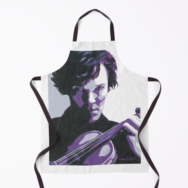 Item preview, Sherlock with violin #2 designed and sold by CumberCurlyGirl.