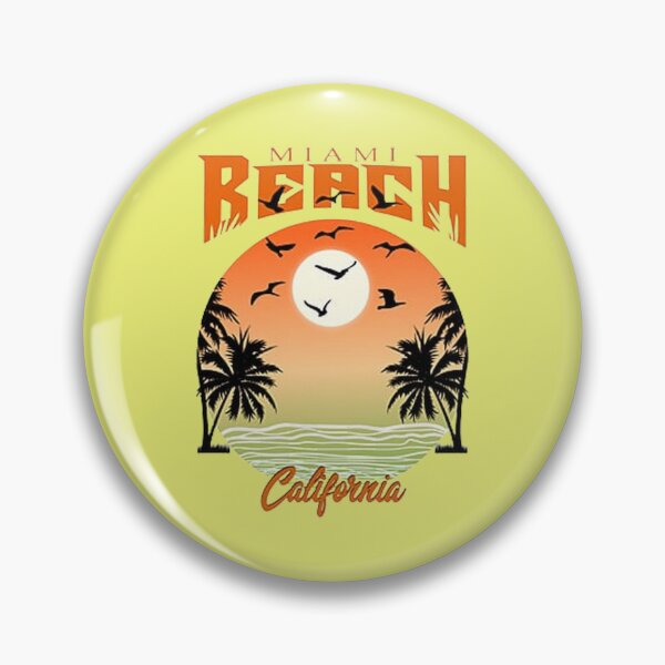 Item preview, Miami Beach California Design designed and sold by The best online style shop.