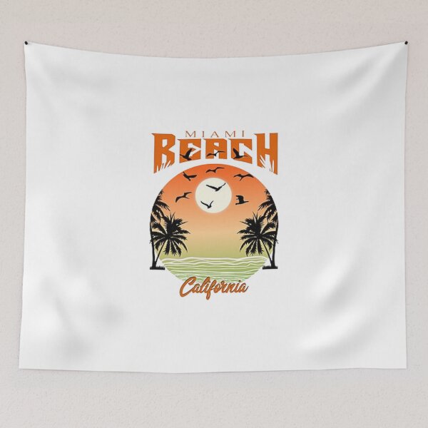 Item preview, Miami Beach California Design designed and sold by The best online style shop.